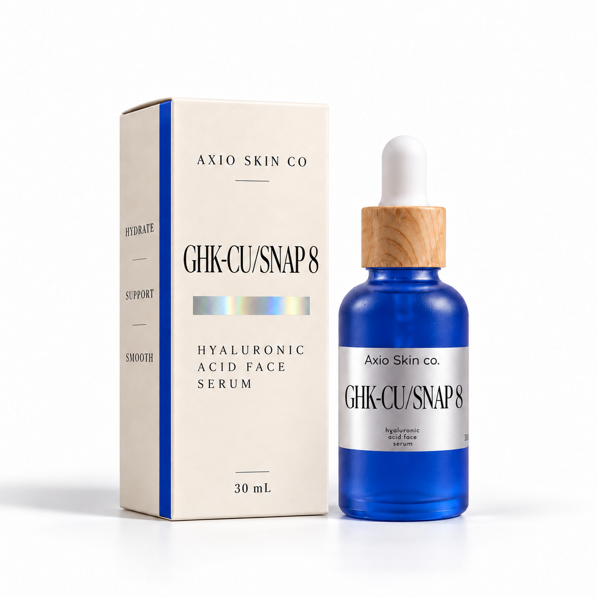 GHK-Cu Copper Peptide Serum with SNAP-8 — 30ml